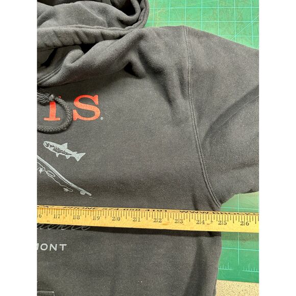 Orvis Hoodie Crossed Rods Fishing Navy Pullover, Men's Size XL - Picture 7 of 9